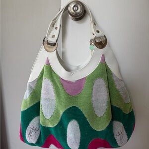 Emilio Pucci terry cloth handbag NWT